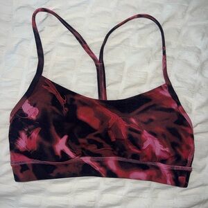 Lululemon flow Y nulu pink blossom Sports Bra A-C cup